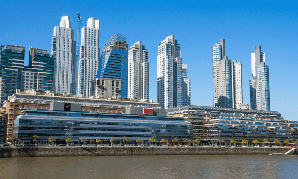 Buenos Aires travel guide – modern Puerto Madero skyline along the waterfront